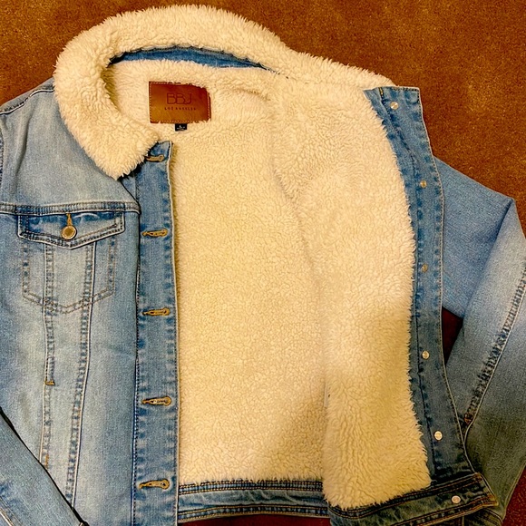 BBJ Los Angeles | Jackets & Coats | Bbj Los Angeles Fur Jean Jacket
